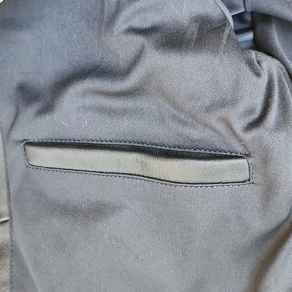 NWT THURSDAY BOOT CO. LAMBSKIN FLIGHT JACKET - Picture 10 of 14